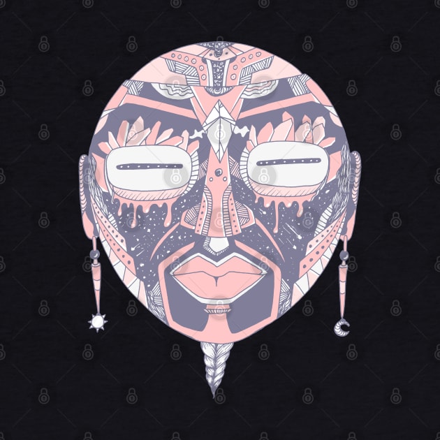 Npink African Mask 2 by kenallouis
